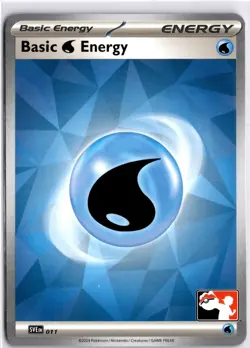 Basic Water Energy Common Prize Pack Series Cards 011 NM - Image 1