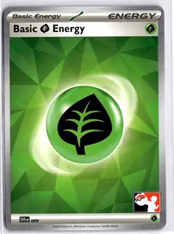 Basic Grass Energy Common Prize Pack Series Cards 009 NM - Image 1