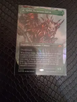 1x MTG Grist, Voracious Larva (Borderless, Foil) - Nm - Image 1