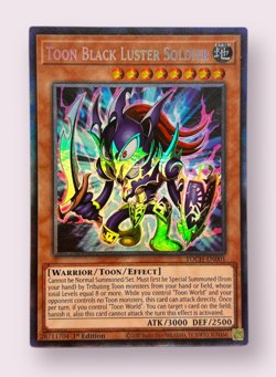 YuGiOh! Toon Black Luster Soldier (CR) | TOCH-EN001 Toon Chaos 1st Edition NM - Image 1