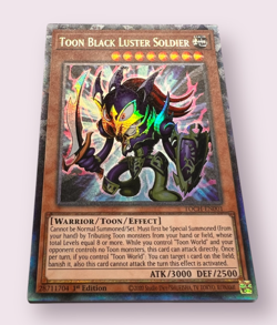 YuGiOh! Toon Black Luster Soldier (CR) | TOCH-EN001 Toon Chaos 1st Edition NM - Image 2