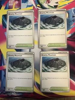 x4 Gravity Mountain 177/191 Playset Surging Sparks (SSP) - NM Condition - Image 1