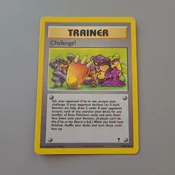 Pokemon Challenge! Legendary Collection 106/110 WOTC Vintage MP - Image 1