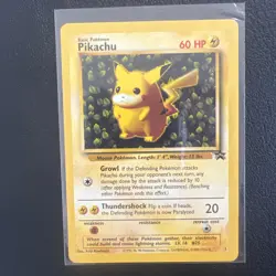 Pikachu #1 Black Star Promo Pokemon 1999 - Image 1