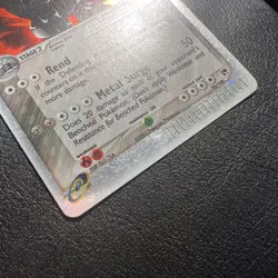 Pokemon TCG Aggron ex 95/100 EX Sandstorm Holo Rare 150 HP 2003 Heavy Played - Image 3