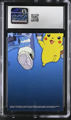 1999 Pokemon Topps Series 1 First Print #TV12 Ekans / Arbok CGC 9.5 - Image 2