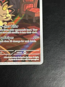 Pokemon TCG SV10: Destined Rivals #203/182 Team Rocket's Meowth NM - Image 5