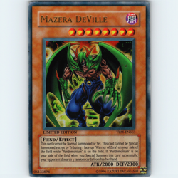Yugioh Mazera DeVille TLM-ENSE3 Limited Edition Ultra Rare Holo - MP 💎 - Image 1