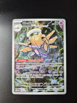Pokemon TCG Shedinja 144/132 Secret Rare Mega Evolution NM/Mint Condition - Image 1