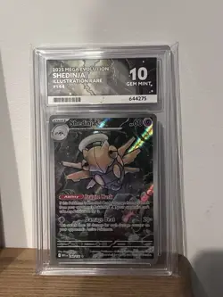 Pokemon TCG Shedinja Mega Evolution 144/132 Ace 10 - perfect SUBGRADES English - Image 1