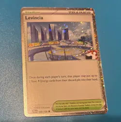 Levincia Prize Pack Series 7 Journey Together Holo Pokemon Card - Image 1