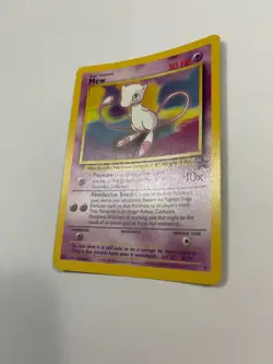 Pokemon Card Mew #8 WoTC Black Star Promo Non Holo Regular but Rare - Image 4