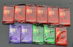 Lot of 11 Sealed Star Wars Young Jedi Card Booster Packs Darth Maul Fates Naboo - Image 1