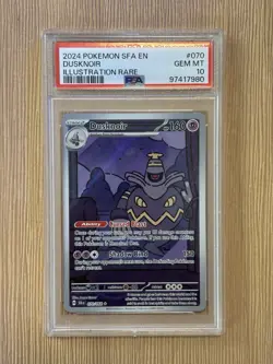 Dusknoir 070/064 | PSA 10 | Shrouded Fable IR Full Art Graded Pokemon Card - Image 1