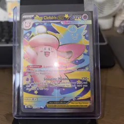 Pack Fresh Mega Clefable Ex 103/088 POR Pokemon Card - Image 1