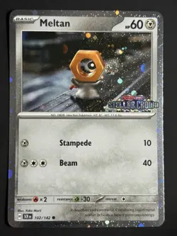 SWIRL Meltan (Stellar Crown Stamped) 102/142 Miscellaneous Cards & Products Holo - Image 1