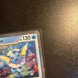 Vaporeon 022/131 Prismatic Evolutions Costco Exclusive Cosmos Holo Promo Card - Image 3