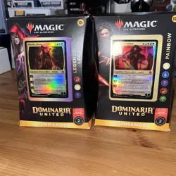 MTG Dominaria United Commander Deck Set - Painbow & Legends Legacy - Both SEALED - Image 1