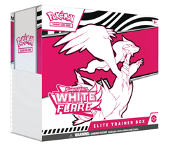 2025 Pokemon Scarlet & Violet White Flare: Elite Trainer Box - (Factory Sealed) - Image 1