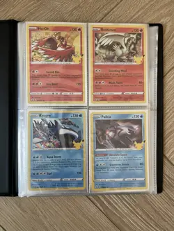 Pokemon TCG 25th Celebrations 24/25 Near Complete Master Base Set in Folder NM - Image 3
