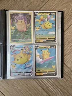 Pokemon TCG 25th Celebrations 24/25 Near Complete Master Base Set in Folder NM - Image 5