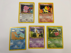 1st Edition Pokemon Neo Genesis Lot Wooper Snubbull Cyndaquil Girafarig Hoppip - Image 1