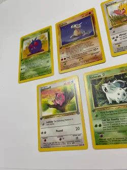 1st Edition Pokemon Jungle Lot Venonat Cubone Spearow Jigglypuff Nidoran - Image 5