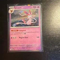 Pokemon! Sylveon Cosmos Holo 040/131 Prismatic Evolution Costco Exclusive - Image 1