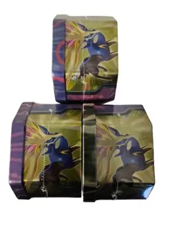 Set Of 3 X Pokemon TCG Azure Legends Tin Factory Sealed New SCARLET VIOLET - Image 5