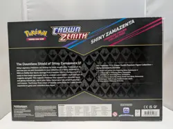 Pokemon Crown Zenith Shiny Zamazenta Premium Figure Collection Box Sealed - Image 2