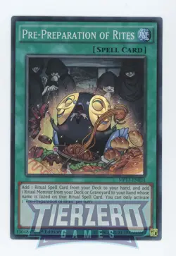 Yugioh Pre-Preparation of Rites MP17-EN034 Super Rare 1st Edition Near Mint/ LP - Image 1