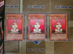 YUGIOH 3X BLADE RABBIT FET-EN018 COMMON UNLIMITED ED NM - Image 1