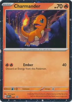 Charmander SVP047 HD Holo Promo Pokemon Card NM - Image 1