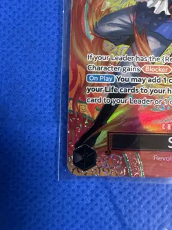 One Piece Card Game - Sabo - P-105 - OP15 SP Rare - NM English - Image 4