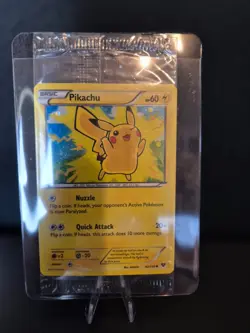 Pokemon Pikachu XY 42/146 Holo Movie Promo Factory Sealed 2 Card Pack - Image 1