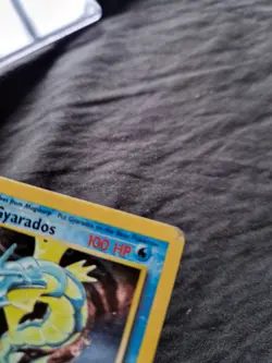 GYARADOS 6/102 Holo Pokemon Base Set 1 Card Vintage 1999 No.2 - Image 3