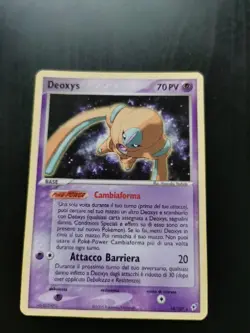 Pokemon Card • Deoxys (Defense Forme) • EX Deoxys 18/107 • Rare • ITA • EXC - Image 1