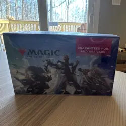 MTG March of the Machine Set Booster Box— Guaranteed Foil & Art Card— English - Image 1