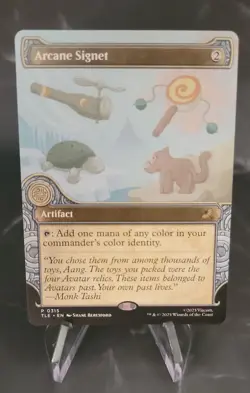 Arcane Signet (Showcase) Avatar: The Last Airbender: Eternal-Legal - NM - Image 1