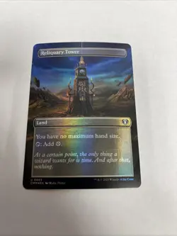 Reliquary Tower Borderless Foil Card #0663 MTG LP - Image 1