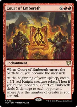 Court of Embereth Wilds of Eldraine NM MTG - Image 1