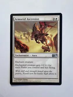 Armored Ascension - MTG Core Set 2011 - NM - Image 1
