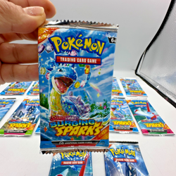 Lot of 15 Packs Pokemon TCG Scarlet and Violet Surging Sparks Booster Sealed - Image 3