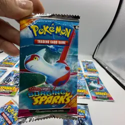 Lot of 15 Packs Pokemon TCG Scarlet and Violet Surging Sparks Booster Sealed - Image 4