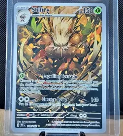 2024 Pokemon Shiftry 163/162 Sv05: Temporal Forces Holo Illustration Rare - Image 1