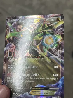 Pokemon TCG Rayquaza EX XY73 - XY Black Star Promo Ultra Rare Holo LP- - Image 3