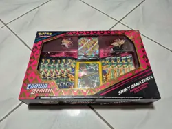 Pokemon Crown Zenith Premium Figure Collection Shiny Zamazenta New Factory Seal 820650851636 - Image 1