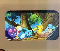 2000 Topps Pokemon Movie Film Frame PSA 5 Pikachu Bulbasaur Squirtle - Image 2