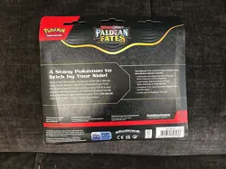 Pokemon TCG Paldean Fates Tech Sticker Collection - Greavard |BRAND NEW SEALED - Image 2