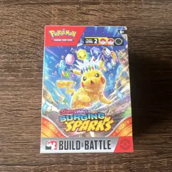 Pokemon Scarlet & Violet Surging Sparks Build & Battle Box New Sealed Genuine - Image 1